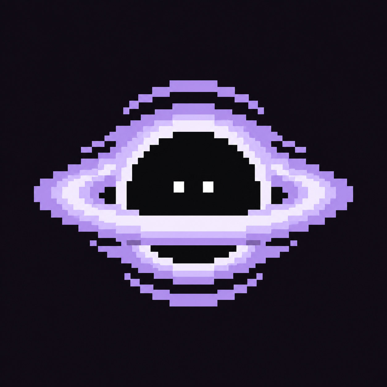 perxy’s purple pixel-art orbital mascot